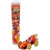 PLUS PLUS Giocattolo da costruzione - 200 pezzi Go Fire Car giocattoli da costruzione per bambini, risorse di apprendimento creativo e gioco STEM per casa e viaggi, giocattoli per ragazze e ragazzi