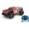 Nikko 10061 Pro Trucks, auto radiocomandata, veicolo fuoristrada fino a 14 km/h, robusto camion da corsa con sospensione completa e ricarica rapida USB, bambini dai 6 anni e adulti, circa 33 cm, rosso