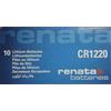 Best Price Square 10 x Renata 1220 Swiss Made bottone al litio