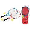 MANDELLI SPA Sport1 Tennis Set 2 Giocatori con 2 Racchette da 59 cm e 3 Palle Incluse