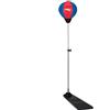 MANDELLI SPA Sport1 Boxe Punching Set con pedana e guantoni per Bambini Rosso/Blu 90-125cm