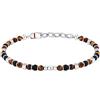 Sector No Limits Bracciale Uomo in Acciaio, Pietre naturali, collezione Basic