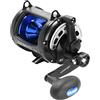Okuma Fishing Okuma Solterra SLX - Mulinello a due velocità con leva a telaio chiuso, per pesca a traina in acqua salata, SLX-30IIb, 540yds-18,1 kg, nero