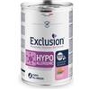 EXCLUSION CANE DIET PUPPY ALL BREEDS HYPOALLERGENIC MAIALE E PISELLI DA 400 GR IN LATTINA 400G