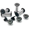TopHomer Coltelli EDC Impugnatura Vite, 5 mm x 17 mm Coltello tattico di sopravvivenza Rivetti Viti Torx, Bulloni in acciaio inossidabile di fissaggio per la riparazione dei coltelli (M4, confezione da 10)
