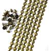 Let's Decorate 20 metri di puntine decorative per tappezzeria, strisce decorative per chiodi, puntine per tappezzeria e divani, puntine allentate abbinate (ottone 11 mm, 20 m)