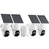 Reolink 3MP Telecamera Wi-Fi Esterno Kit, Senza Fili, Visione Notturna IR