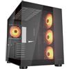 COUGAR Case Midi-Tower FV150 ARGB Nero, USB-C, USB 3.2