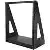 StarTech 2POSTRACK12 Rack 2 Montanti Heavy Duty Open Frame 12HE Nero