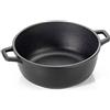 antikars Antik Ars KAR12 Casseruola Linea Nera, 12 cm