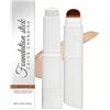 ARHZ 1 Pezzi Stick correttore e fondotinta 2 in 1 With Brush, fondotinta stick Hydrating Lightweight Cover Cream, per tutti i tipi di pelle (Natural)