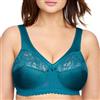 Glamorise Magiclift Original Support Bra Wirefree #1000, Reggiseno a coppa piena Donna, Blu, 9D