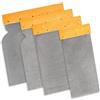 Your Day Mate Set di spatole giapponesi, 4 pezzi, acciaio per molle, lunghezza delle lame 120, 100, 80, 50 mm, impugnatura con pomello, bordo inferiore affilato, resistente agli acidi