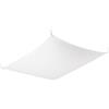 Lampada da Soffitto in Tessuto 2xG13 85W LUNA 1 Bianca