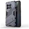 ESTH® Custodia per OnePlus 11 5G con Supporto [Compatibile con Supporto Magnetico per Auto] Cover Paraurti PC + TPU, Grigio