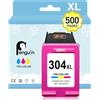 Penguin 304XL Cartucce per HP 304 XL Cartuccia 304 Envy 5000 5010 Colore