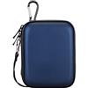 Lacdo Custodia Hard Disk Esterno Disco Rigido per Seagate Expansion Portable Drive/Seagate Game Drive/Seagate Basic 1TB 2TB 3TB 4TB 5TB 2.5 Pollici HDD Portatile Antiurto Impermeabile Protettiva, Blu