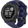 Slexunilee Silicone Cinturino per Garmin Instinct 2 Braccialetto, 22mm Cinturini Silicone Ricambio Accessori Sportivo Cinturino per Garmin Instinct 2, Instinct, Instinct Esports, Instinct Solar Smart Watch