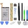 OnlyTech Kit di riparazione batteria per Samsung Galaxy S9 Plus SM-G965-3500mAh - con 10 strumenti e adesivi