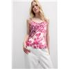 Intimissimi Top In Raso Di Viscosa Brighten Your Day Stampa