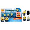 Minions Cattivissimo Me 4 4 Figure Pack AVL Squad | Personaggi da Collezione da 5,8 cm | La Confezione ha 3 Figure visibili più 1 Figura a Sorpresa Nascosta