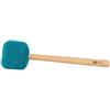 Sonic Energy Gong Mallet Medium - Mallet blu con impugnatura in faggio - Per suonatori di gong, meditazione, percussioni - Lana di pecora, pile sintetico (MGM-M-SP)