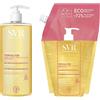 LABORATOIRES SVR TOPIALYSE BIPACK HUILE LAVANTE 1 LITRO + 1 HUILE LAVANTE REFILL 1 LITRO