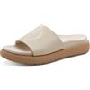 Marco Tozzi by Guido Maria Kretschmer Donna Sandalo Morbido Feel Me Sottopiede Morbida Fodera Interna Elastico, Beige (Dune Comb), 36 EU