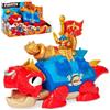 PIRATIX ADVENTURE WORLD PIRATIX King Turtle - Tartaruga articolata per catturare Piratix e con un forziere per tesori. Contiene 1 coccodrillo, 1 tesoro esclusivo, 2 tesori dorati extra, 1 Piratix esclusivo e 1 accessorio