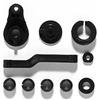 Tamiya 300051005 - Set di componenti TT-01/E/R P, Colore: Nero