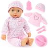 Bayer Design 93610AA Bambolotti, Bambola 36 cm, con corpo morbido, occhi che si chiudono, vestiti extra, accessori
