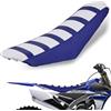 BIUGERCN Coprisella Moto Universale per YZF YZ Dirt Pit Bike Motocross Enduro Blu | Coprisedile per Uso Fuoristrada,Design a Copertura Completa,Copri Sella per YZF YZ PW TTR WR e la Maggior Parte Dirt Bike