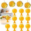 HANGGON Trappole per Mosche,8PCS Palla appiccicosa,Trappola per insetti volanti | Trappole per Mosche della frutta,Palla per mosches da appendere,per Vasi,Balconi,Giardini e Cucine,Cattura Efficace Insetti