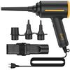 Eave Soffiatore Aria Compressa Set - 2 Velocità 500w Air Duster con Cavo da 3m e 3 Ugello di Soffiaggio, Pulitore Potente Aria Compressa Elettrico per PC, Alternativa alle Bomboletta Aria Compressa
