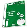 Pool BLOCCO FOGLI A BUCHI RICAMBIO MAXI RINFORZATI QUADRETTI 5 MM. 100 GR.