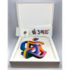 Set regalo esclusivo Apple Umeda | distintivo spilla, borsa tote e adesivo | ...