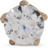 Thomas Sabo Orecchini da donna singoli a lobo Pietra bianca Argento sterling 925 H2147-051-14