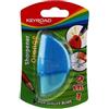 KEYROAD Materiale scolastico - Affilacoltura arancione - Temperamatite con serbatoio e gomma - Design compatto e comoda impugnatura - Forniture per ufficio e cancelleria - Keyroad