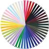 DOITEM [Pack 48] Cerniere [24 Colori ] Nylon [30 cm] Chiusure Lampo per Cucito e Artigianato per Stoffa Vestiti Borse per Cucire a Macchina Tessuto di Cotone con Chiusura in Metallo