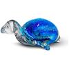 Gocce di Murano Ornamento Centrotavola Animale in Vetro Made in Italy, Lavorato Artigianalmente Secondo la Tradizione degli Artigiani di Murano Vetro Soffiato con Riflessi Interni