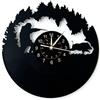 Smotly Orologio da Parete design, Cacciatore e Arma registrare Tema Orologio da Parete, a Mano Decorazione di Arte Orologio da Parete casa Doni creativi.