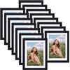 Vasemouh Set di 15 Cornici Foto, Cornice 15x20, Cornice Nera in Legno MDF