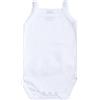 BABIDU Body per neonati spalline in 100% cotone con volant, tessuto traforato con cuori, ipoallergenico, morbido e traspirante, body senza maniche per neonata,abbigliamento estivo base per bambina