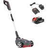 AL-KO Tagliaerba a batteria 22,6 Li, larghezza di taglio 22 cm, altezza di taglio 3 livelli di altezza, manubrio 180°, per superfici tra 50 - 150 m², 1 batteria (2,5 Ah) e caricatore inclusi