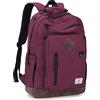 VX VONXURY Zaino Uomo, Leggero Zaino Scuola per Donna, Casual Zaino da Viaggio Resistente all'acqua per Adolescenti Università Lavoro
