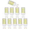 BAISHICHENG Lampadina LED G9 10W Base in Ceramica(Sostituzione della Lampada Alogena G9 100W) 1000LM Non Dimmerabile 6000K Bianco Freddo Lampada 10 Confezioni