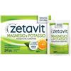 Zetavit Magnesio e Potassio Integratore Per Stanchezza e Spossatezza Senza Zucchero 24 Bustine