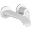 hansgrohe Vivenis Miscelatore monocomando lavabo ad incasso a parete con bocca di erogazione 19,5 cm, bianco opaco, 75050700