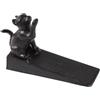 Notakia Fermaporta Gatto in Ghisa, Cuneo Blocca Porta Vintage Rustico | Fermaporta a cuneo con gatto decorativo in ghisa, finitura antica e base inclinata per tenere aperte le porte