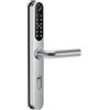 BoT by BlueRoad Serratura Smart con Maniglia Intelligente e Controllo via App TTLock - Apertura con Impronta Digitale, Codice o Smartphone - Serratura Elettrica con Cilindro per Cancello Esterno, 72-92mm